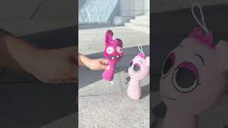 👀baby PINKI and mommy PINKI is so scared by a......#Plush #Sprunki #Incredibox #OREN
