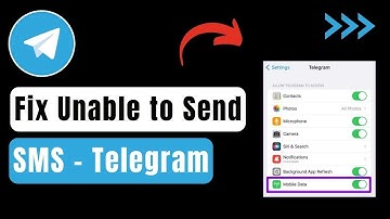 How To Fix Unable To Send SMS In Telegram !