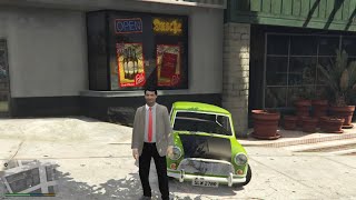 MR BEAN & HIS CAR RUSH DRIVING ON LOS SANTOS 😮🔥GTA V screenshot 3