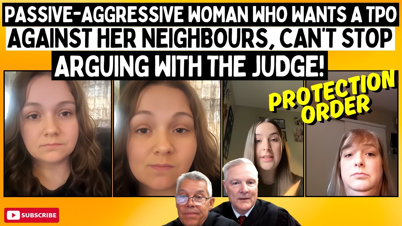 Пассивно-агрессивная женщина, которая хочет добиться временного ареста своих соседей, не может пе...