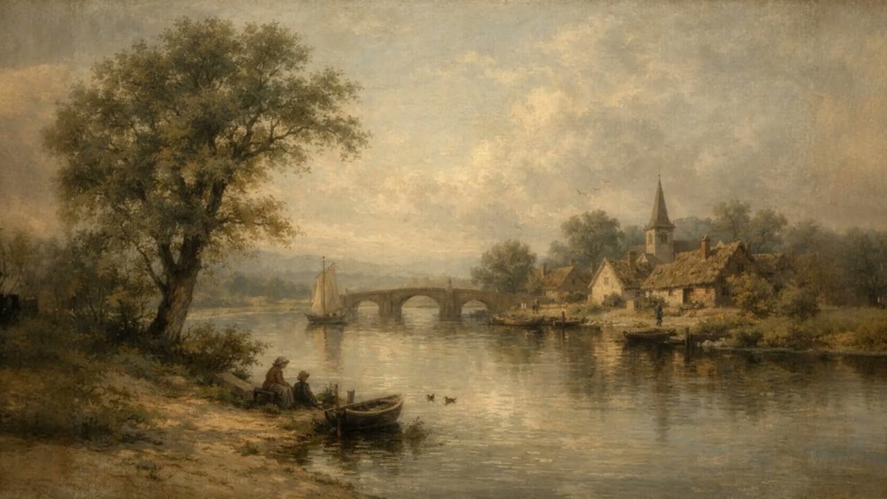 Timeless Silence  4K Vintage Oil Painting Atmosphere | 1 Hour Silent Classical Art