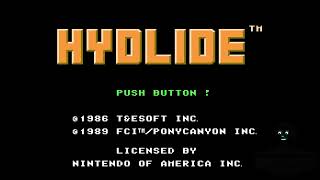 Hydlide (NES) - First Complete Playthrough