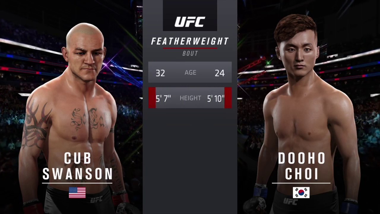 UFC 최두호 vs 컵 스완슨 "이번에는 발라버린다!! " - YouTube