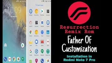Resurrection Remix ROM | Install Resurrection Remix Rom On Redmi Note 7 Pro | Fully Loaded Features🔥
