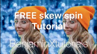 FREE skew spin Tutorial | BenjaminXtutorials |