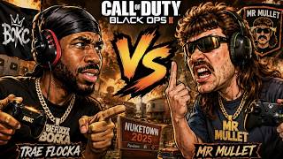 Hilarious Arguments! COD Black Ops 2! Trae Flocka Vs Mr MulletHead! #trending #news #blackops2