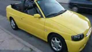 Ford Escort Cabriolet Amarillo ( yellow )