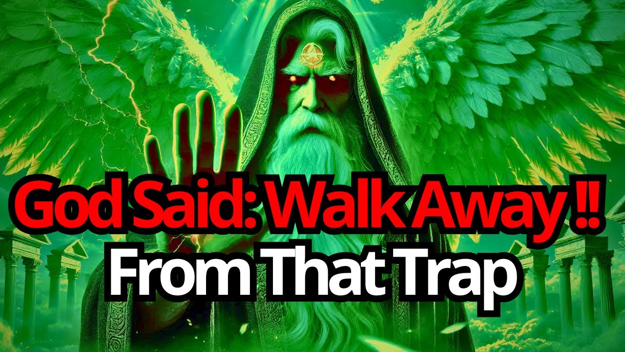 Chosen One, God Said Walk Away From That Trap | Your Safety Depends On It.