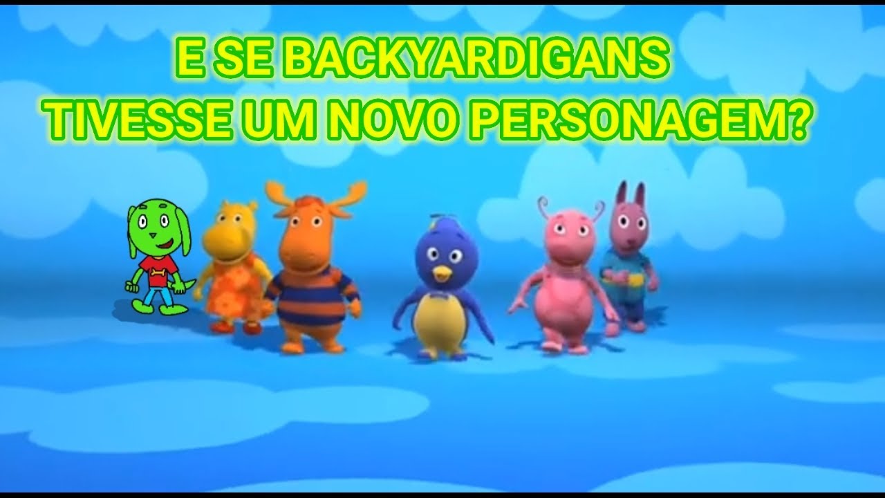 E Se Backyardigans Tivesse Um Novo Personagem? {Robert In Backyardigans ...