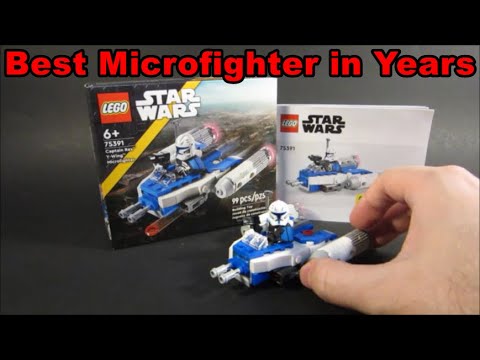 MCLB LEGO Star Wars Review: 75391 Captain Rex Y-Wing Microfighter MCLB LEGO Star Wars Review: 75391 Captain Rex Y-Wing Microfighter