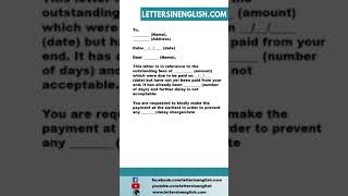 Request Letter to Pay the Outstanding Fees
