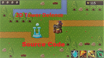 2D Tower Defense Source Code - unity
