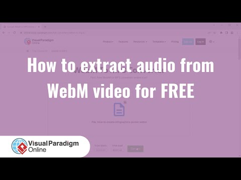 How to Extract Audio from WebM Video for FREE