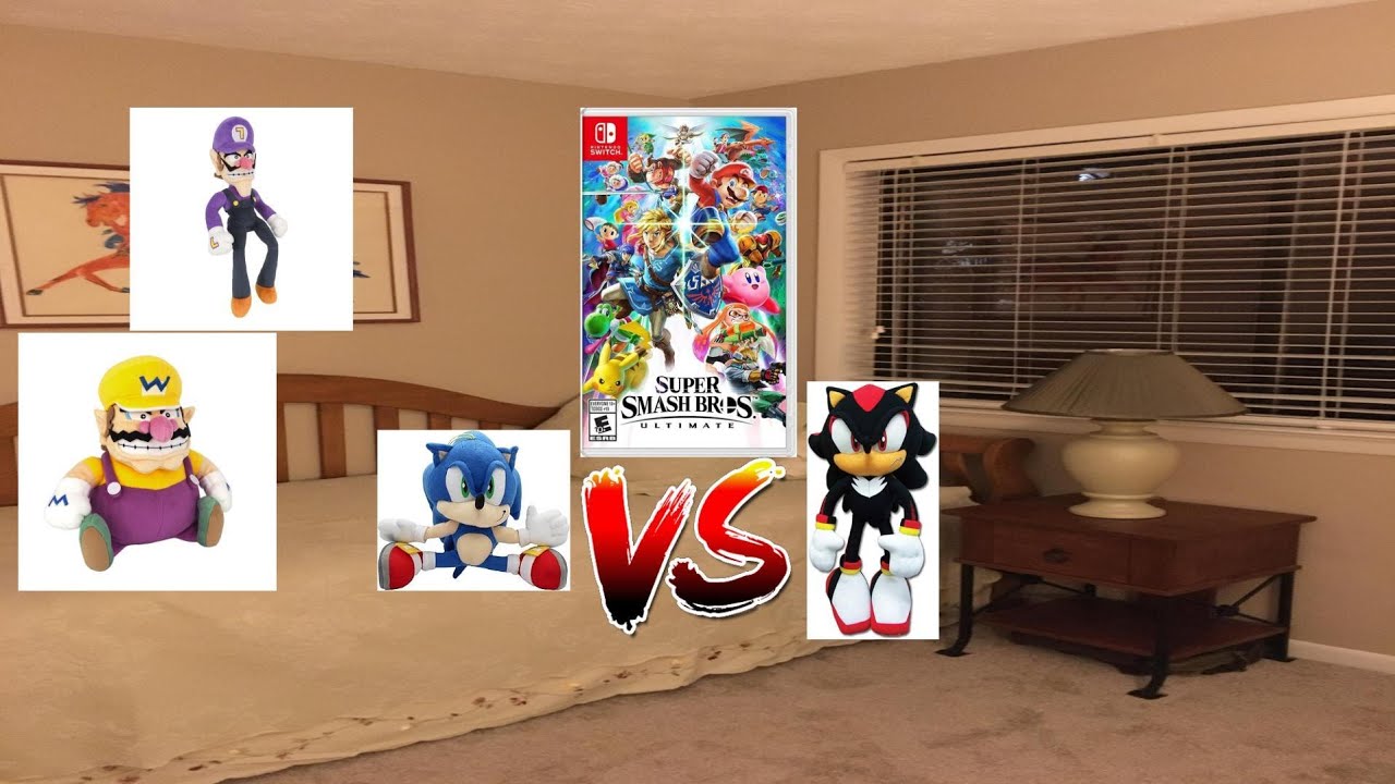 Sonic Vs Shadow in Super Smash Bros Ultimate
