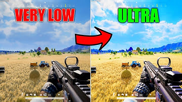 PUBG : Very Low vs Ultra | in 2023
