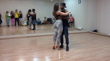 Walter Fernandes & Oksana   Ipanema dance studio   zouk advansed 11.04.17