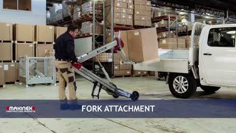Powered Hand Truck Attachments Video