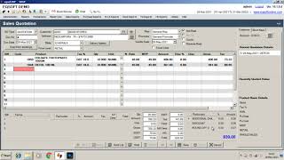 Sales Quotation, Import Quotation Details to Sales - Equal ERP screenshot 3