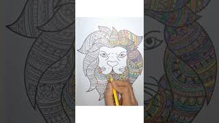 Amazing Art Coloring & Transitions ✨ | Satisfying Coloring Video #shorts