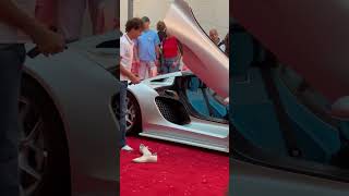 man barely can get out of hypercar in miami and i laugh in my head