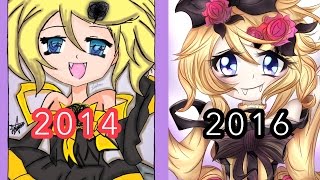 【Speedpaint】Redraw - Rin Kagamine Daughter Of Evil Vocaloid【Medibang Paint Pro】Yitsune Melody