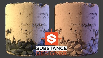 Making a Stylized Broken Wall Material with Substance Designer