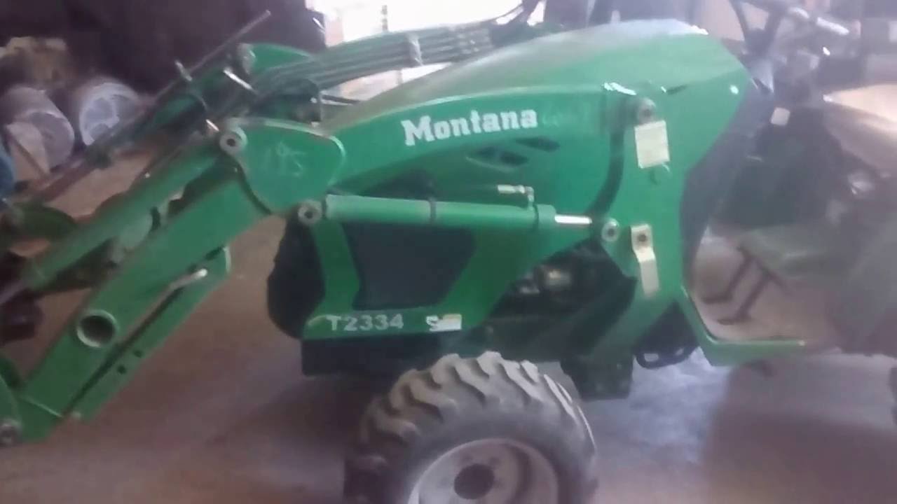 Tractor Montana T2334 YouTube