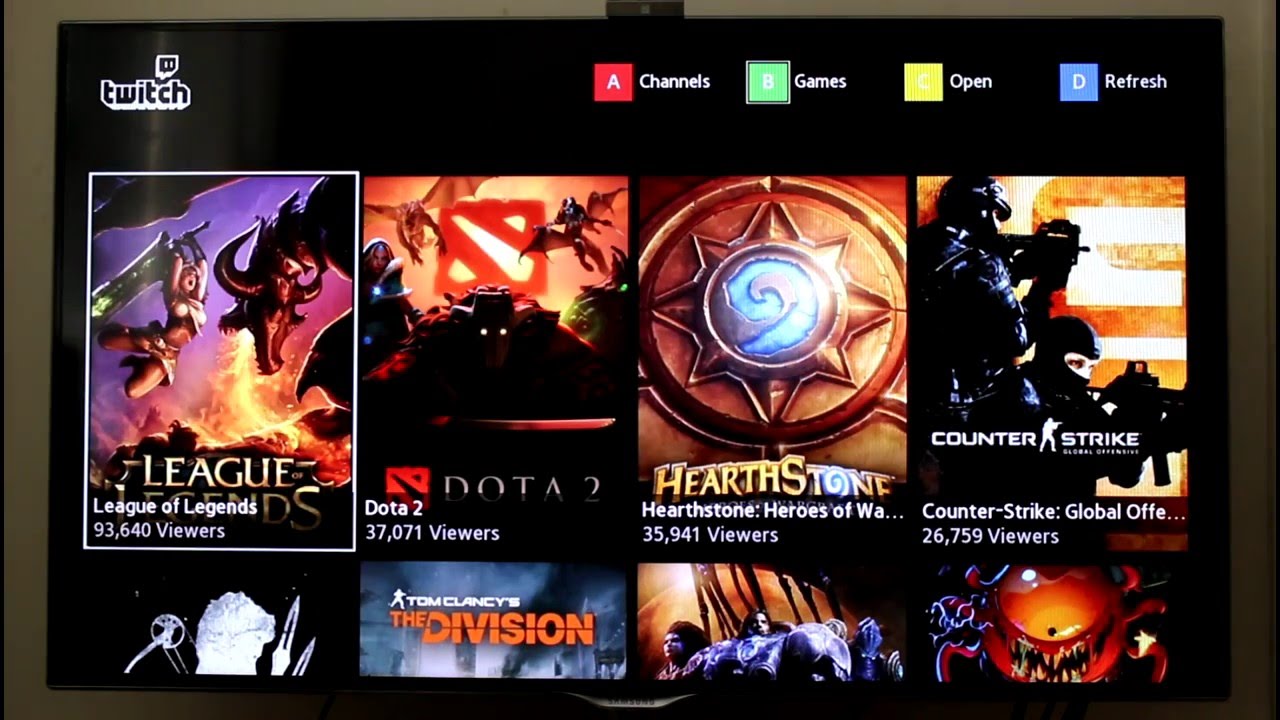 how to watch twitch on smart tv