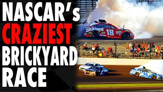The CRAZIEST Brickyard 400 In NASCAR History