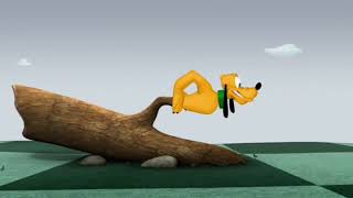 Mickey Mouse Clubhouse In Mickeys Adventures In Wonderland - Pluto Found Something