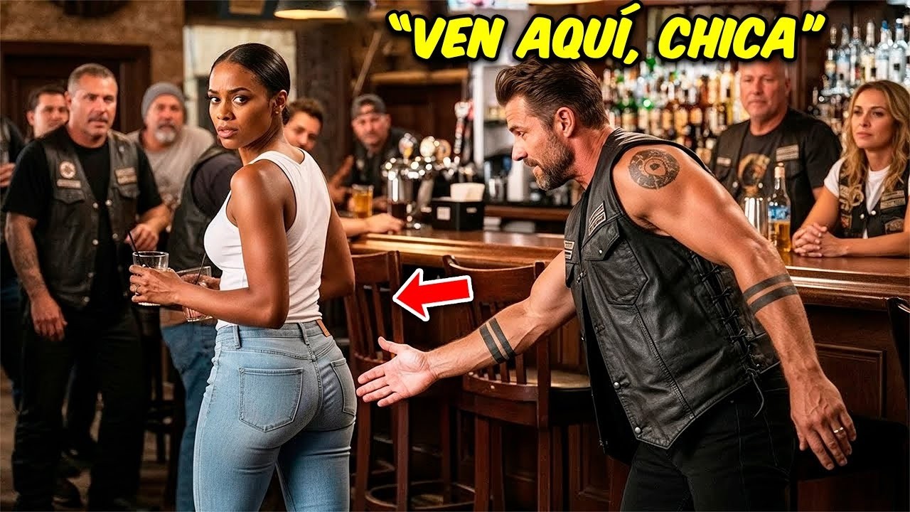 Motoristas Golpean a Mujer Negra  Un Segundo Después Están en el Suelo  2