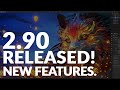 BLENDER 2.90 RELEASED! - NEW AWESOME FEATURES!