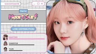 Kep1er 'Heart Surf' (Line Distribution)