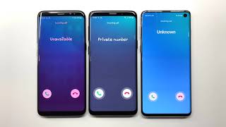Samsung Galaxy S8 S9 S10 Incoming Call Over the Horizon (Android 9, 10, 11) Resimi