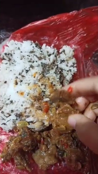 Nasi Tiwul,Sambel Tempe,Botok lentoro,Indonesian Food