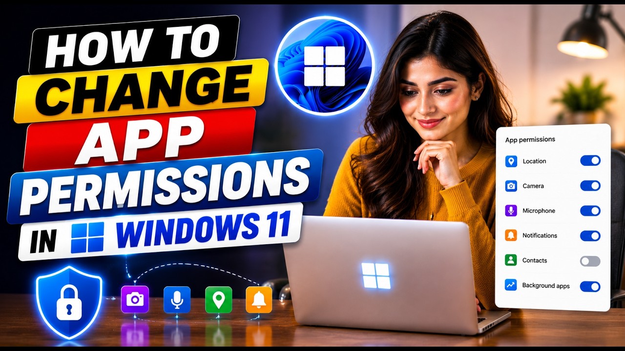 How to Change App Permissions in Windows 11 - YouTube