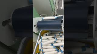 Auto doffer machine #textileindustry #automobile #textilefinishing #machine