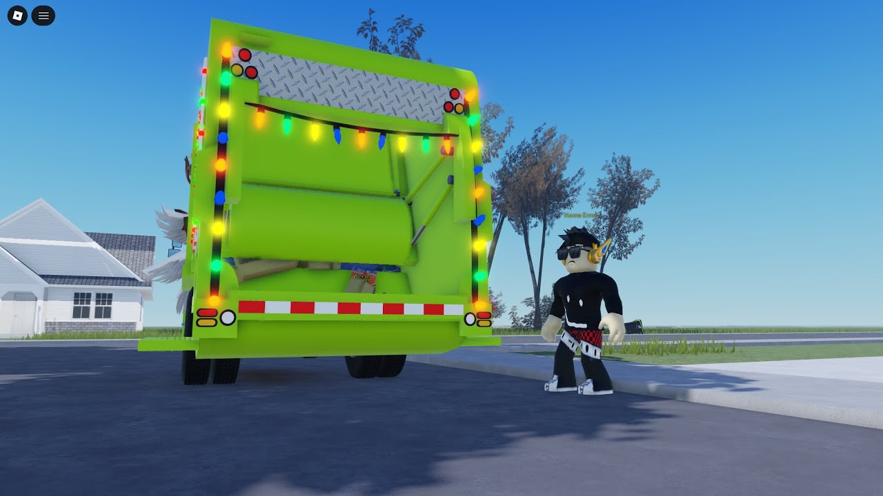 Roblox GFL Enviromental freightliner Fanotech rear loader on recycling ...