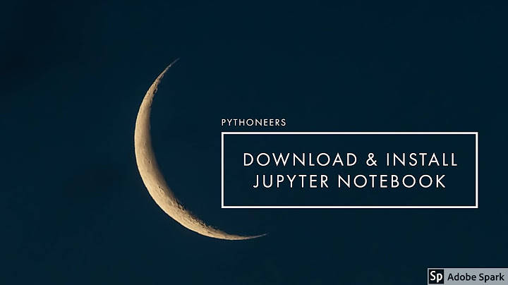 Download & Install Jupyter Notebook for Python on Mac OS X (2021)