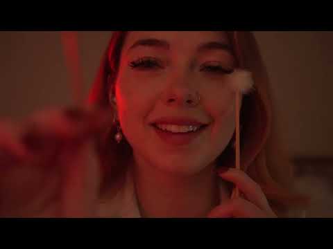 The Most Gentle Mirrored Face Touching And Triggers To Put You Sleep ASMR