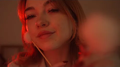 The most gentle mirrored face touching and triggers to put you to sleep ❤️ ASMR