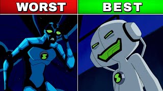 Ranking Every Ben 10 Alien Force Alien - WORST to BEST! // Fan 10k