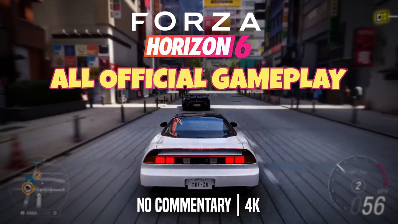 Forza Horizon 6 | ALL Official Gameplay | No Commentary | 4K