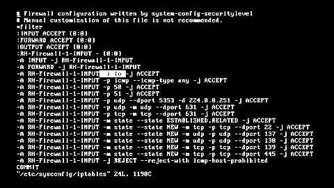 Red hat linux tutorial 29  NetFilter Overview