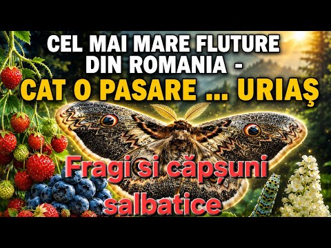 Capsuni salbatice si fragi + Cel mai mare fluture din Romania 