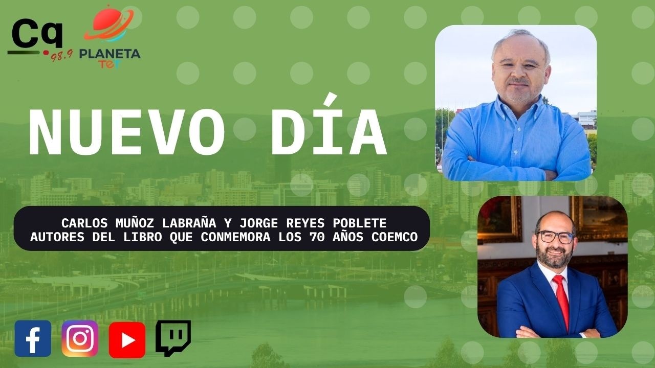 maxresdefault Carlos Muñoz Labraña Y Jorge Reyes Poblete Autores del Libro que conmemora los 70 años de COEMCO