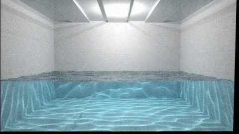 Thea render - Water caustic