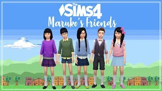 MARUKO'S FRIENDS | The Sims 4 Create a Sim