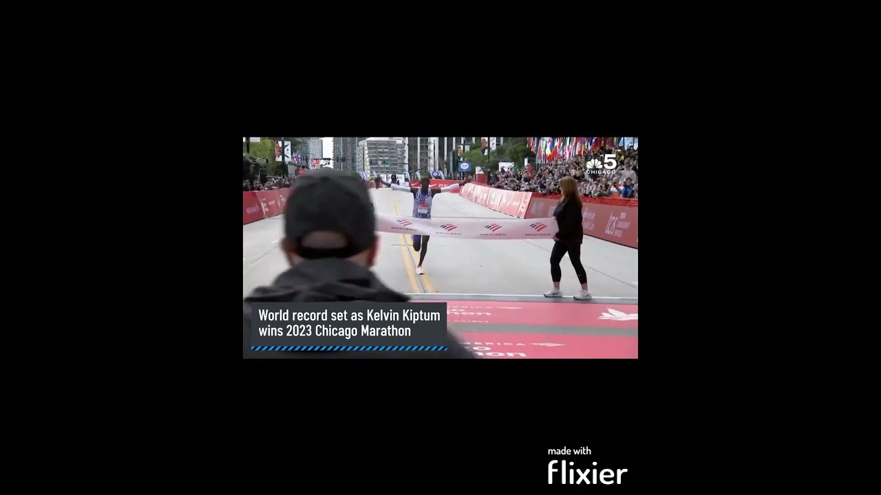 Chicago Marathon New World Record By Kelvin Kiptum 2hrs And 35s 