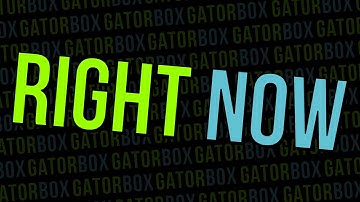 Gatorbox Channel Trailer ("Right Now", 2020)
